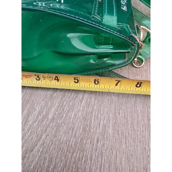 Clear Green Handbag Souvenir Exposition 1998 Un Voyage Au Pays Des Merveilles - Picture 6 of 6